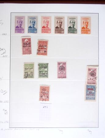 1924-1940, Collection du GRAND LIBAN et de la SYRIE