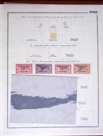1924-1940, Collection du GRAND LIBAN et de la SYRIE