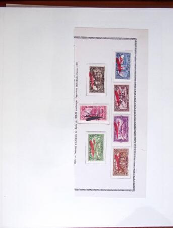 1924-1940, Collection du GRAND LIBAN et de la SYRIE