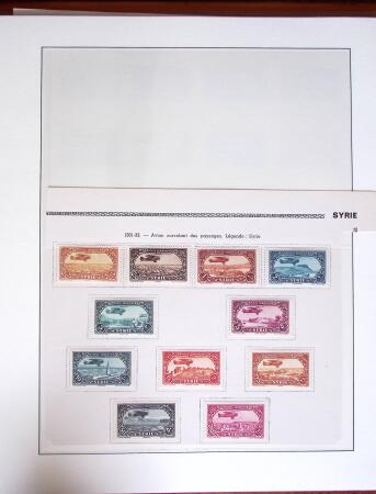 1924-1940, Collection du GRAND LIBAN et de la SYRIE