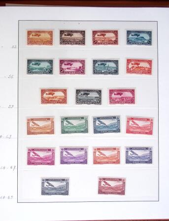1924-1940, Collection du GRAND LIBAN et de la SYRIE