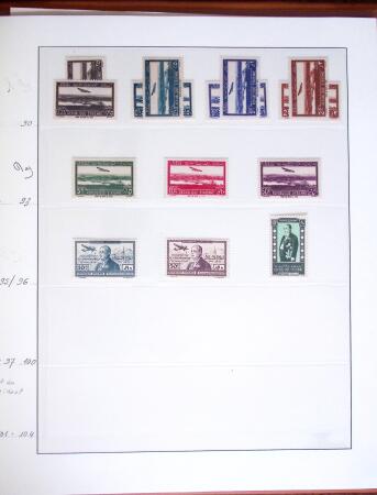 1924-1940, Collection du GRAND LIBAN et de la SYRIE