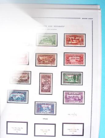1924-1940, Collection du GRAND LIBAN et de la SYRIE
