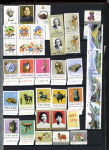 1955-1985, Mint & used assembly in stockbook inc.