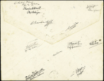 1931-32 Extraordinaire lettre (3 existantes) de la