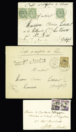 1901-1905, Excellent group of 11 covers, several with