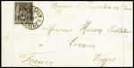1901-1905, Excellent group of 11 covers, several with