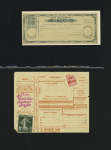 POSTE ENFANTINE : 13 petits documents : bon de poste