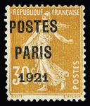 N°29 surcharge décalé vers la gauche et n°37, TB.