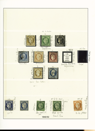 1820-1966, Collection débutant par une petite sélection