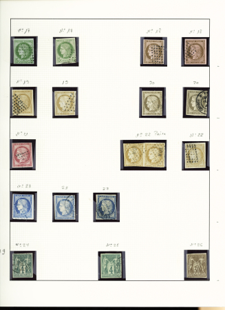 1820-1966, Collection débutant par une petite sélection
