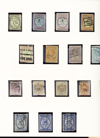 1820-1966, Collection débutant par une petite sélection