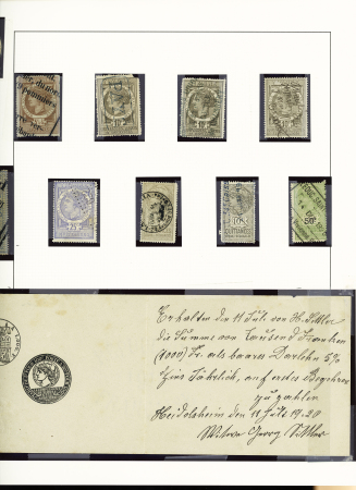 1820-1966, Collection débutant par une petite sélection