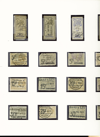 1820-1966, Collection débutant par une petite sélection