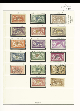 1820-1966, Collection débutant par une petite sélection