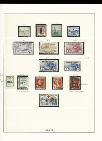 1820-1966, Collection débutant par une petite sélection