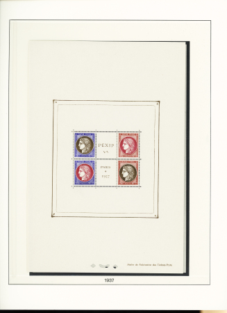 1820-1966, Collection débutant par une petite sélection