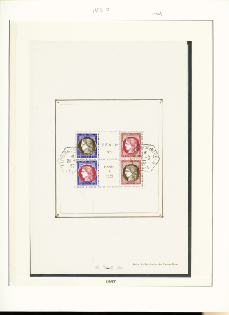 1820-1966, Collection débutant par une petite sélection