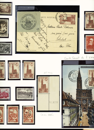 1820-1966, Collection débutant par une petite sélection