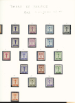 1820-1966, Collection débutant par une petite sélection