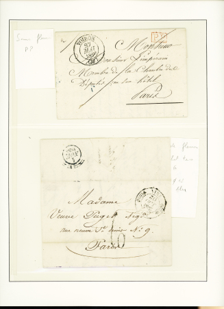 1820-1966, Collection débutant par une petite sélection