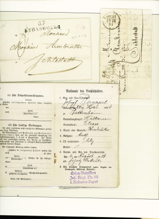 1820-1966, Collection débutant par une petite sélection