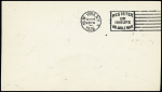 USA n°229 en paire + PA7 en paire OBL duplex de San Francisco (1926) sur lettre par avion pour les USA avec timbre local 10c de Christmas Island OBL grand cachet noir avec palmier. TB
