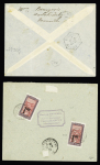 7 lettres diverses de Madagascar (1902 - 1937). TB lot