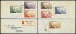 7 lettres diverses de Madagascar (1902 - 1937). TB lot