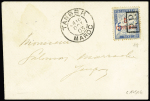 N°18 sur une petite lettre avec CAD de Tanger (10 oct