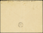 9 lettres dont jolis AFF PA 12 à 21, PA 22 à 31, n°153 à 160. TB