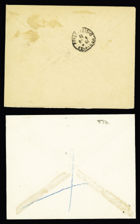 Océanie - 12 lettres AFF divers (1905 - 1951) dont BF1 seul. TB lot