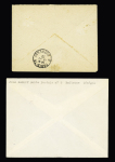 9 lettres avec AFF divers du Sénégal (1894 - 1955). TB