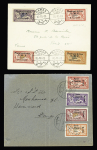 Syrie. 6 lettres AFF PA (1923 - 1937) dont 3 AFF type Merson. TB