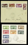 Syrie. 6 lettres AFF PA (1923 - 1937) dont 3 AFF type Merson. TB