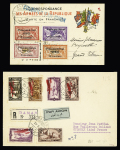 Syrie. 6 lettres AFF PA (1923 - 1937) dont 3 AFF type Merson. TB