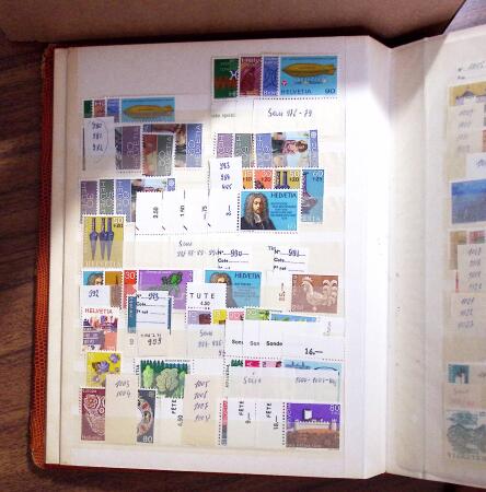 1862-1985, Collection de Suisse, surtout pour faciale