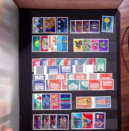 1862-1985, Collection de Suisse, surtout pour faciale