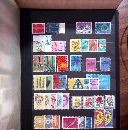 1862-1985, Collection de Suisse, surtout pour faciale