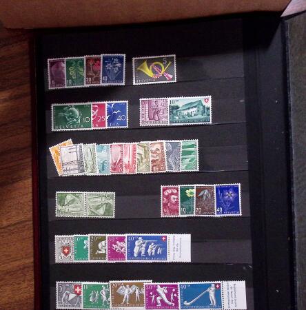 1862-1985, Collection de Suisse, surtout pour faciale