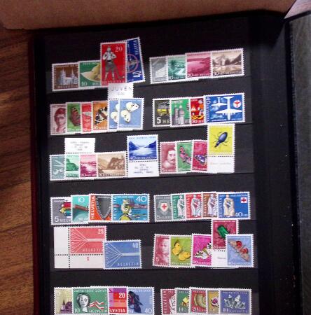 1862-1985, Collection de Suisse, surtout pour faciale