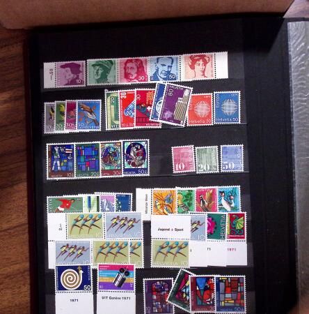 1862-1985, Collection de Suisse, surtout pour faciale
