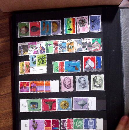 1862-1985, Collection de Suisse, surtout pour faciale