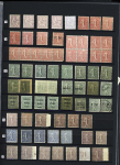 1900-40, Bel ensemble de semi-modernes et taxes en deux