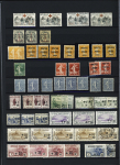 1900-40, Bel ensemble de semi-modernes et taxes en deux