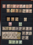 1900-40, Bel ensemble de semi-modernes et taxes en deux