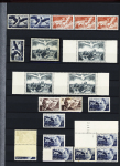 1900-40, Bel ensemble de semi-modernes et taxes en deux