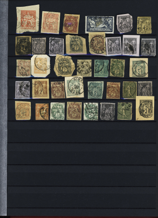 1900-40, Bel ensemble de semi-modernes et taxes en deux