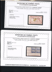 1900-40, Bel ensemble de semi-modernes et taxes en deux