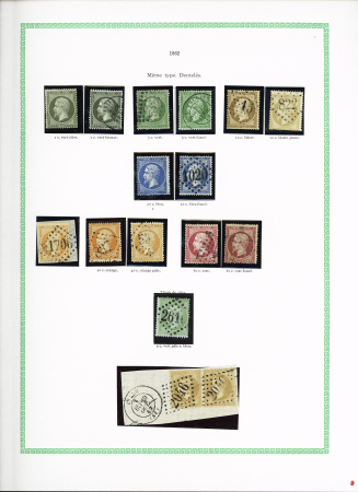 1849-75, Sélection de Classiques sur pages albums